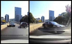 Video cu maşina lui Gigi Becali pe contrasens, pe o şosea aglomerată din Bucureşti