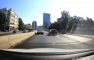 Video cu maşina lui Gigi Becali pe contrasens, pe o şosea aglomerată din Bucureşti