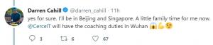 Darren Cahill nu o va antrena pe Simona Halep la Wuhan. Mesajul transmis pe Twitter de australian