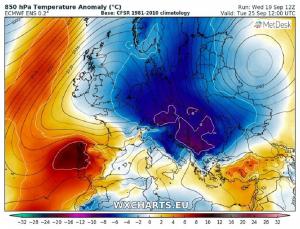 Un val de aer arctic lovește Europa. Vremea se răcește dramatic în România în următoarele zile