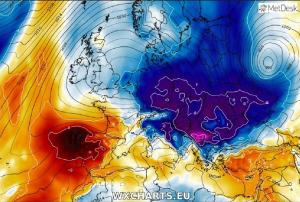 Val de frig arctic în România săptămâna viitoare. Meteorologii anunță o scădere dramatică a temperaturilor la noi în țară