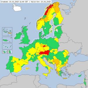 Iarna loveşte toată Europa. Cod roşu de ninsoare în două ţări, cod portocaliu în alte cinci