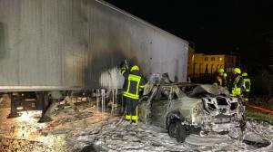 Şofer de TIR erou în Germania. A salvat două femei şi un bărbat dintr-o maşină care ardea sub camionul lui
