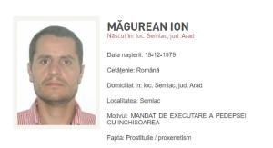 Ion Măgurean, un infractor extrem de periculos, a fost prins în Italia
