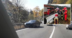 Un BMW al SPP a intrat în plin într-o maşină, la Timişul de Jos, şoferul fiind ucis pe loc