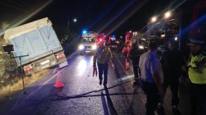 Primele imagini de la accidentul cu 10 morţi şi opt răniţi din Ialomiţa (Foto/ Video)