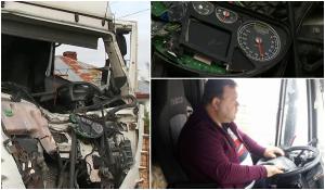 TIR-ul care a provocat accidentul cu 10 morţi din Ialomiţa avea 58 km/h în momentul impactului cu microbuzul