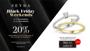Nu rata Black Friday la Sevda Diamonds! Cea mai mare reducere din an la bijuteriile cu diamante