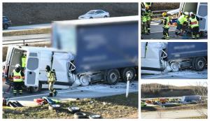 Şofer român mort în Suedia, într-un impact înfiorător cu un camion