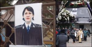 Poliţista moartă în Germania, condusă pe ultimul drum. Cristina a fost înmormântată în Botoşani