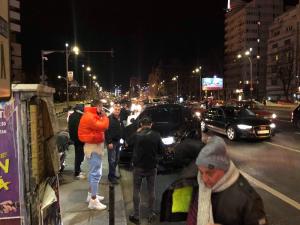Primele imagini de la accidentul lui Dorian Popa, din Bucureşti (Video)