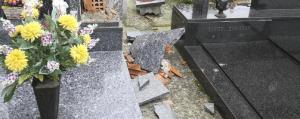 Şase români au făcut prăpăd într-un cimitir din Italia. Au distrus mormintele, au rupt crucile şi au furat tot ce au prins