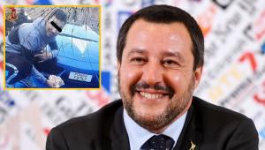 Salvini, despre românul care s-a pozat cu un Lamborghini al poliției italiene: ”Premiul Darwin 2019”