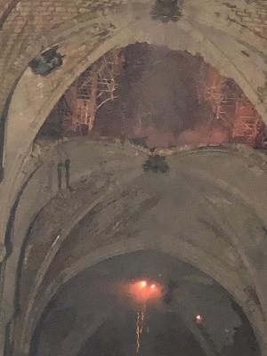Primele imagini din interiorul catedralei Notre Dame arată amploarea dezastrului (Video)