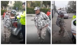 Un poliţist local din Buftea rupt de beat, la volan: "Merg cu maşina?" (video)