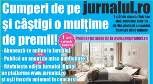 Cumperi de pe www.jurnalul.ro şi câştigi o mulţime de premii!