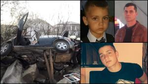 Şoferul care şi-a omorât familia la Tetoiu era rupt de beat. Fratele, fiul lui şi un adolescent de 19 ani, morţi în accident