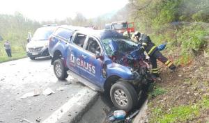 Grav accident în Vâlcea, după ce un TIR a spulberat o maşină de teren. Şoferul autoturismului a murit
