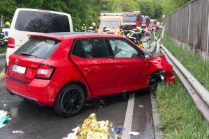 Microbuz românesc, accident mortal în Germania. Trei maşini făcute praf