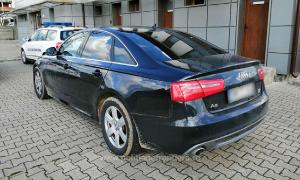Un tânăr din Satu Mare a rămas fără Audi-ul de 12.000 €, la un control de rutină, pe DN 19