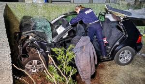 Un român şi fiul său, accident cumplit în Germania, striviţi de un perete de beton