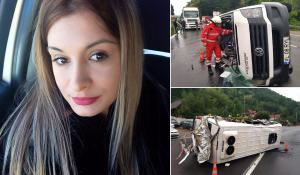 Geanina a murit în cumplitul accident din Bujoreni: 'Îngerul nostru, nu pot să cred!'