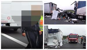 Şofer român dat jos de la volan, cu forţa, ca să se uite la victima unui accident mortal, în Germania (video)