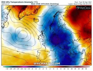 Un fenomen meteo extrem de rar vine cu temperaturi aproape de îngheţ în Europa