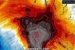 Val de aer tropical peste România. Anomalie meteo în Europa, temperaturi cu peste 20 de grade mai ridicate faţă de normal