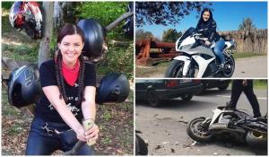 Motociclistă din Satu Mare în stare critică, după un accident, apel pentru salvarea tinerei mămici de 31 de ani