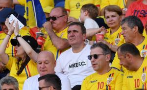 Gheorghe Hagi, în tribune la semifinala România – Germania U21, la Bologna