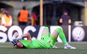 Imagini sfâșietoare după meciul România U21 - Germania. Căpitanul Ionuț Radu, cu ochii în lacrimi după înfrângere