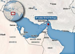 Tanc petrolier britanic ameninţat de nave militare al Iranului, în strâmtoarea Ormuz