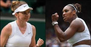 Simona Halep a învins-o pe Serena Williams în finala de la Wimbledon, în două seturi