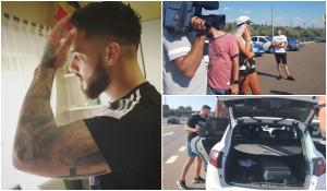 Tânărul prins drogat cu cocaină la volanul maşinii în care era Bianca Drăguşanu e fiul unui temut interlop