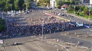 Peste 20 de mii de oameni au participat la protestul din 10 august din Piața Victoriei