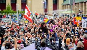 Bianca Andreescu, între tricolor şi steagul Canadei, la Mississauga, oraşul natal al campioanei de la US Open (video)