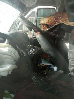 Un şofer român şi-a văzut moartea cu ochii, în Germania: "Trăiesc şi asta e tot ce contează!"