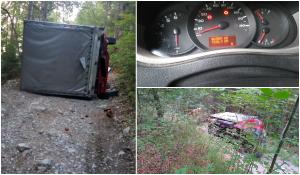 Camion cu un milion de km la bord, răsturnat în pădure, în Franţa