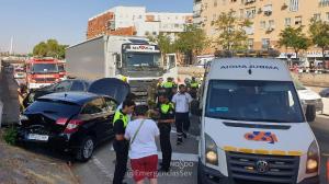 Şofer român de TIR arestat în Spania. A intrat beat cu camionul prin oraş, a băgat 6 oameni în spital