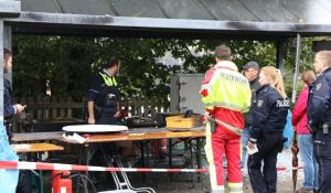 O tigaie a explodat la un târg culinar, în Germania, 6 oameni sunt pe moarte