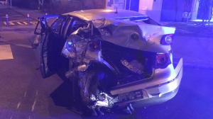 Un șofer băut a spulberat un bărbat și o mașină, ce tocmai fuseseră implicați în alt accident, în Constanța