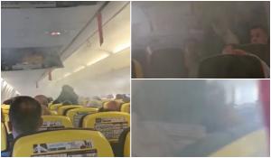 Înregistrare cu momentul în care pilotul avionului aterizat la Otopeni anunţă că aeronava e plină cu fum (audio)