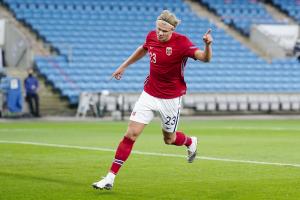 Norvegia - România 4-0, în Liga Națiunilor. Haaland, primul hat-trick în tricoul naționalei