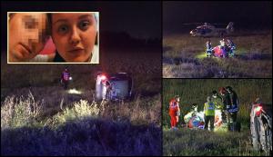 Accident mortal în Italia, un român și iubita lui au zburat din mașină după ce fata a pierdut controlul volanului