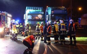 Șofer român de TIR strivit între două camioane, într-o parcare din Germania [Video]