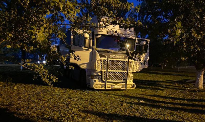 Șoferul TIR-ului, un cetățean turc, a încercat să evite controlul celor de la CNAIR