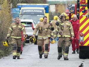 Un bărbat ar fi fost aruncat 150 de metri în aer, după explozia de la stația de epurare din Avonmouth