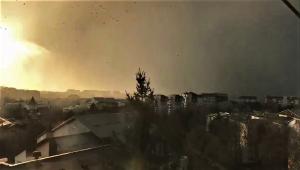 Furtuna Ciara a lovit puternic şi la Suceava. Norul de zăpadă a dat fiori locuitorilor (Video)