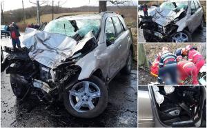 Copilul de 13 ani care a murit în accidentul de la Hunedoara conducea cu viteză un bolid Mercedes ML